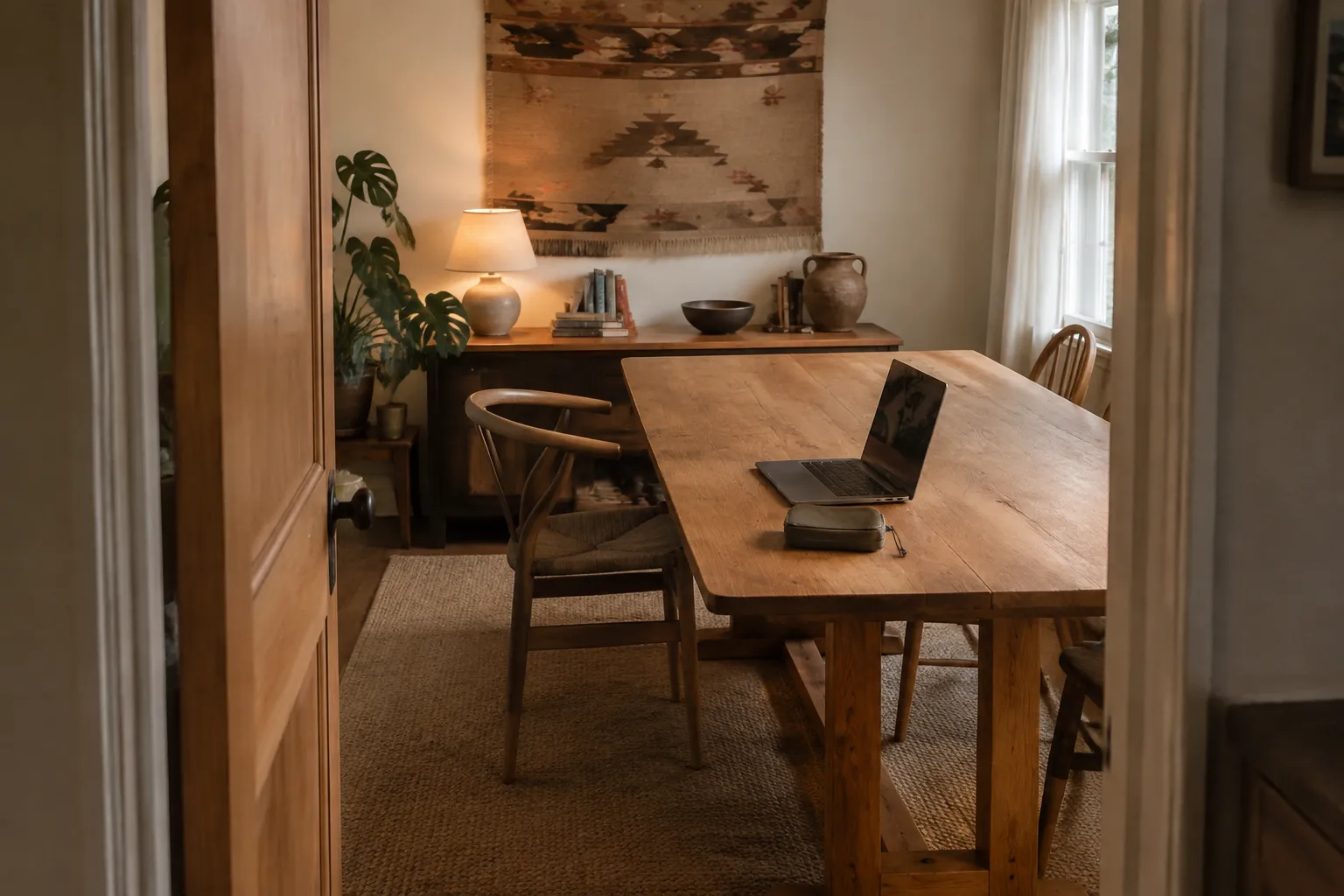 Home Office Setup for Video Calls That Does Not Take Over the Room