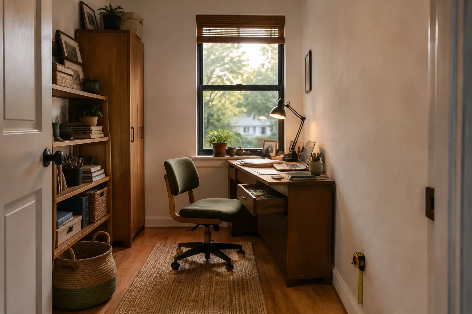 Small Home Office Storage When You Do Not Have a Closet